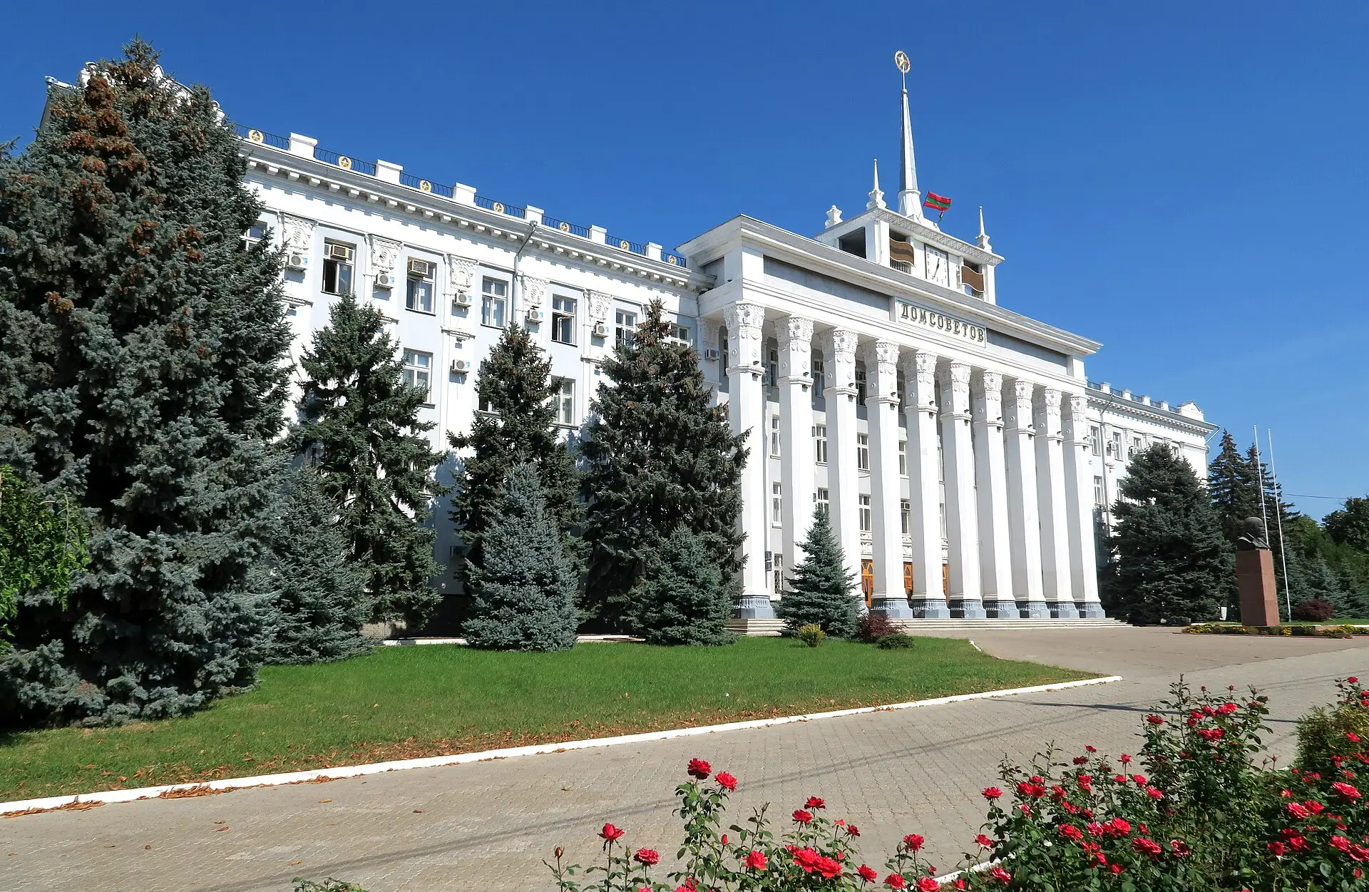 Transnistria, bulevardul principal Tiraspol